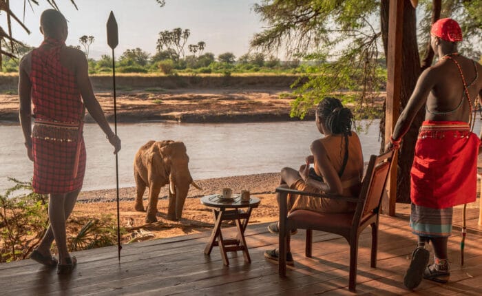 exclusive private accommodation right in the wilderness of Kenya on luxury safari adventures with Nandi Adventures